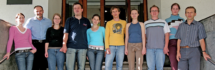 From left to right: Gabriela, Roman, Jelka, Jernej, Monika, Matej, Alja, Rok, Mojca M., Marko